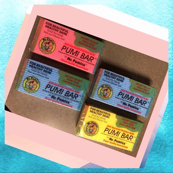 Set of 4 PUMI BARS By Mr. Pumice - Picture 2 of 3